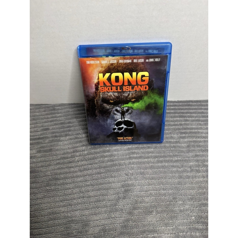 Kong: Skull Island (2017) Blu-Ray + DVD Tom Hiddleston Samuel L Jackson